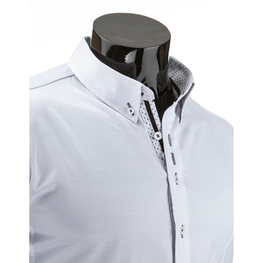 Koszula biznesowa (dx0725) dstreet szary Koszule męskie slim