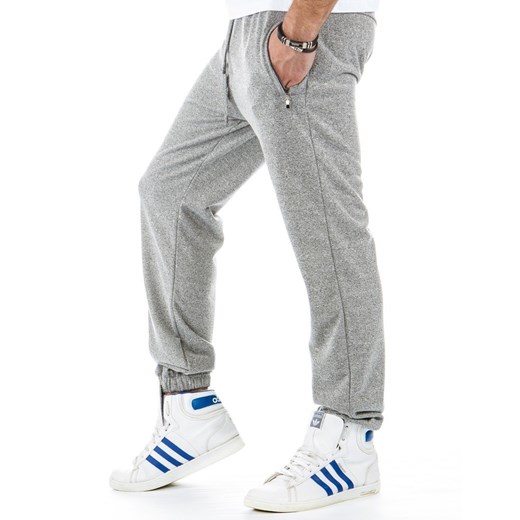 Spodnie baggy (ux0151) dstreet bialy Spodnie