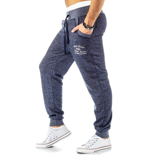 Baggy spodnie (ux0211) dstreet bialy Spodnie