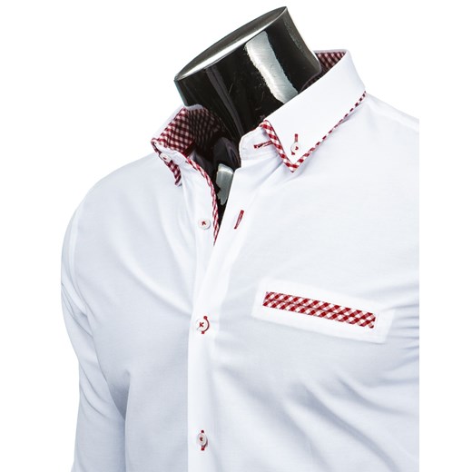 Koszula męska DSTREET biała (dx0843) dstreet bialy koszule