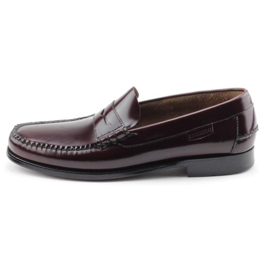 Mokasyny MARTINELLI B101-0011 Burgundy 2052-032 zebra-buty-pl czarny jesień