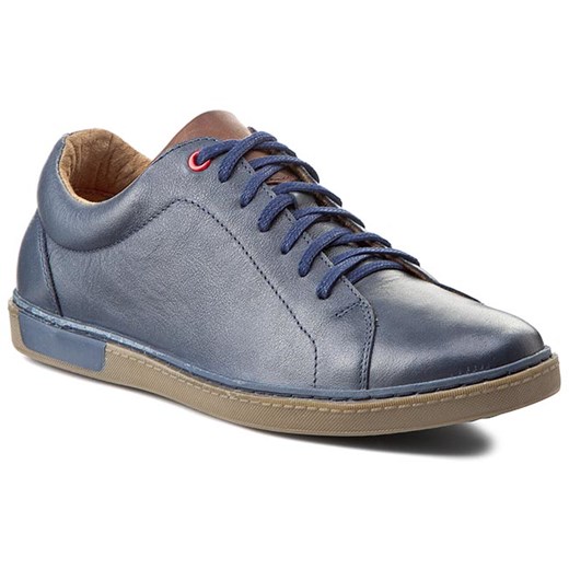 Sneakersy GREGOR - 01628-ME-B740 Niebieski eobuwie-pl niebieski casual