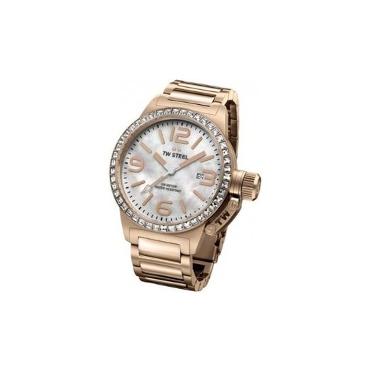Zegarek Damski TW Steel TW306 + dodatkowo otrzymasz cyfrowy zegarek ZA DARMO + dożywotnia możliwość zwrotu towaru brawat-pl bezowy Zegarki damskie