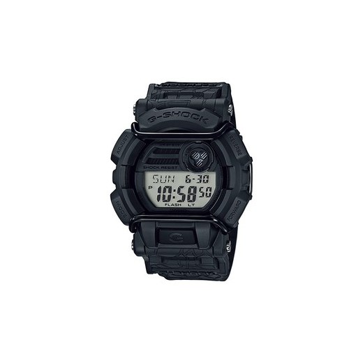 Zegarek Męski Casio GD-400HUF-1 + dodatkowo otrzymasz cyfrowy zegarek ZA DARMO + 5 lat gwarancji + dożywotnia możliwość zwrotu towaru brawat-pl czarny Zegarki męskie