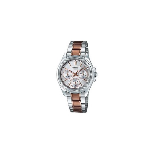 Zegarek Damski Casio LTP-2088RG-7ADF + dodatkowo otrzymasz cyfrowy zegarek ZA DARMO + 5 lat gwarancji + dożywotnia możliwość zwrotu towaru brawat-pl szary Zegarki damskie