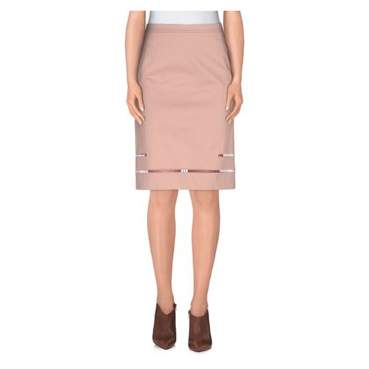 BGN SKIRTS yoox-com rozowy midi