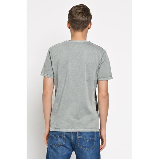 Tshirt - Selected - T-shirt answear-com szary casual