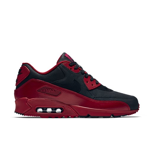 Nike Air Max 90 Winter Premium "Gym Red/Black" (683282-606) thebestsneakers-pl czerwony Buty do biegania męskie