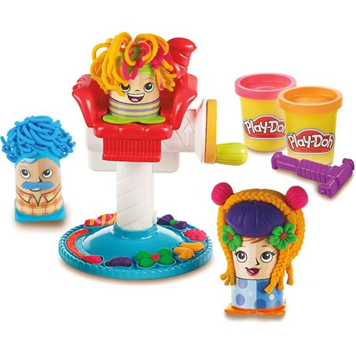 Play-Doh, Szalony Fryzjer, zestaw kreatywny - Darmowa dostawa do salonów empik! smyk-com bialy