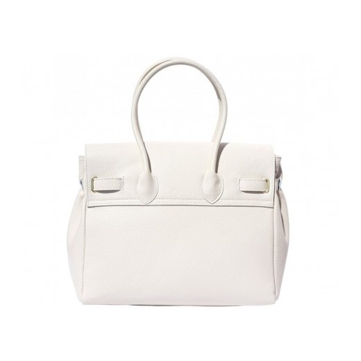 Torebka gwiazd a'la Birkin Hermes ecru stylowagalanteria-com bezowy z zamkiem