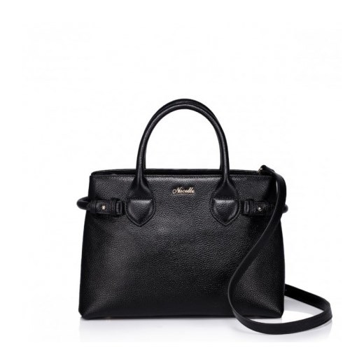 Damska torebka o unikalnym wzorze Czarna stylowagalanteria-com czarny glamour