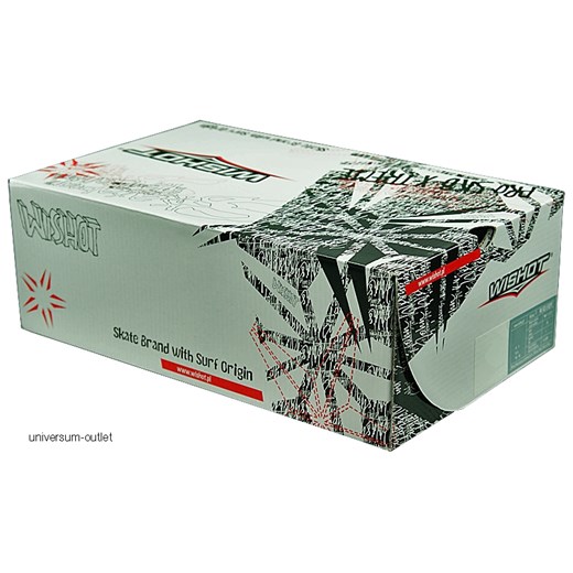 WISHOT Obuwie Sportowe Skate WI-11-043-B euroobuwie szary guma