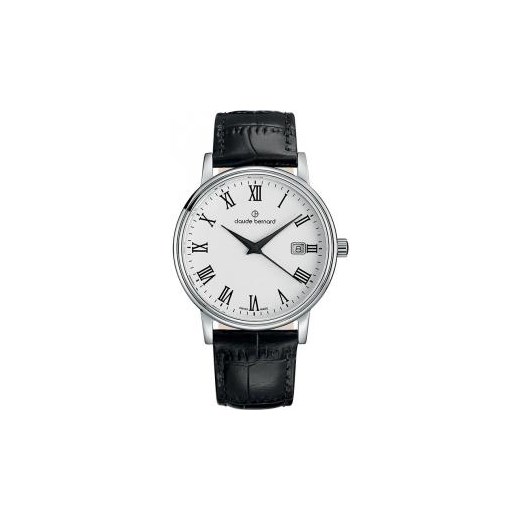 Zegarek damski Claude Bernard - 53007 3 BR - GWARANCJA ORYGINALNOŚCI - DOSTAWA DHL GRATIS - GRAWER - RATY 0% swiss szary klasyczny