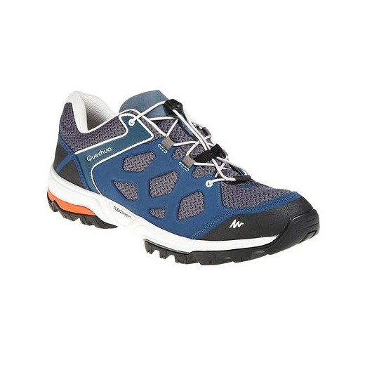 Buty turystyczne niskie męskie Forclaz Flex 3 Helium nieb. decathlon niebieski lekkie