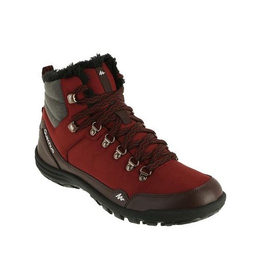 Buty zimowe turystyczne Arpenaz 100 damskie decathlon brazowy zima