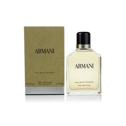 Armani Eau Pour Homme (2013) woda po goleniu dla mężczyzn 100 ml  + do każdego zamówienia upominek. iperfumy-pl zielony męskie