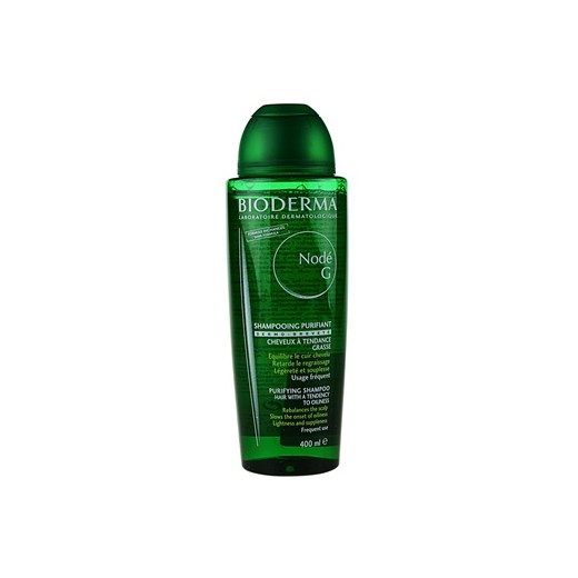 Bioderma Nodé G szampon do włosów przetłuszczających (Purifying Shampoo) 400 ml + do każdego zamówienia upominek. iperfumy-pl zielony 
