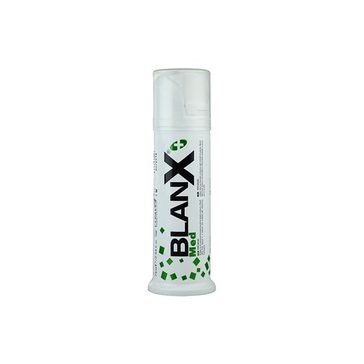 BlanX Med pasta do zębów z ekstraktem roślinnym (Pure Nature) 75 ml + do każdego zamówienia upominek. iperfumy-pl zielony 