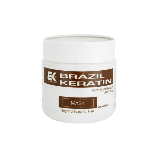 Brazil Keratin Chocolate maseczka  do włosów zniszczonych (Mask) 500 ml + do każdego zamówienia upominek. iperfumy-pl szary 