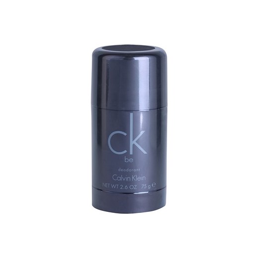 Calvin Klein CK Be dezodorant w sztyfcie unisex 75 ml  + do każdego zamówienia upominek. iperfumy-pl niebieski 