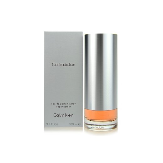 Calvin Klein Contradiction woda perfumowana dla kobiet 100 ml  + do każdego zamówienia upominek. iperfumy-pl szary damskie