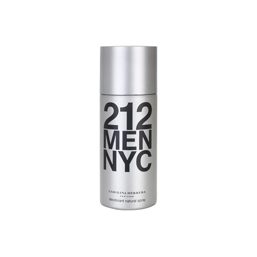 Carolina Herrera 212 NYC Men dezodorant w sprayu dla mężczyzn 150 ml  + do każdego zamówienia upominek. iperfumy-pl szary serca
