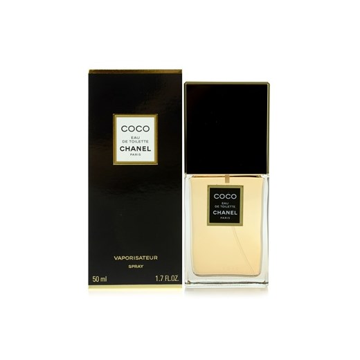 Chanel Coco woda toaletowa dla kobiet 50 ml  + do każdego zamówienia upominek. iperfumy-pl czarny damskie