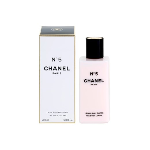 Chanel No.5 mleczko do ciała dla kobiet 200 ml  + do każdego zamówienia upominek. iperfumy-pl bialy damskie