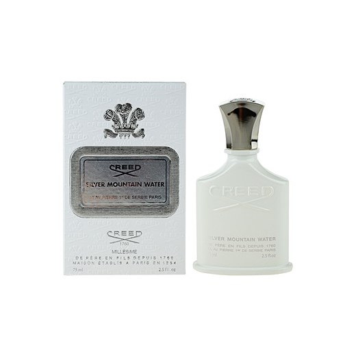 Creed Silver Mountain Water woda perfumowana dla mężczyzn 75 ml  + do każdego zamówienia upominek. iperfumy-pl szary męskie