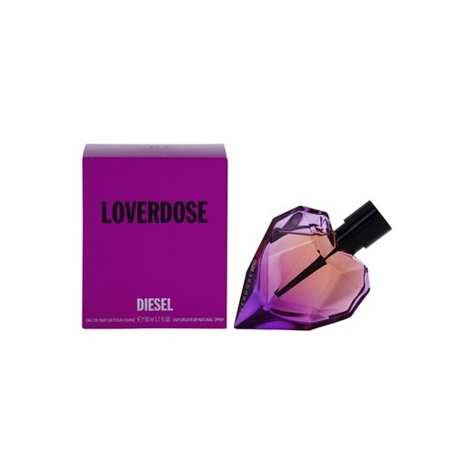 Diesel Loverdose woda perfumowana dla kobiet 50 ml  + do każdego zamówienia upominek. iperfumy-pl rozowy łatki