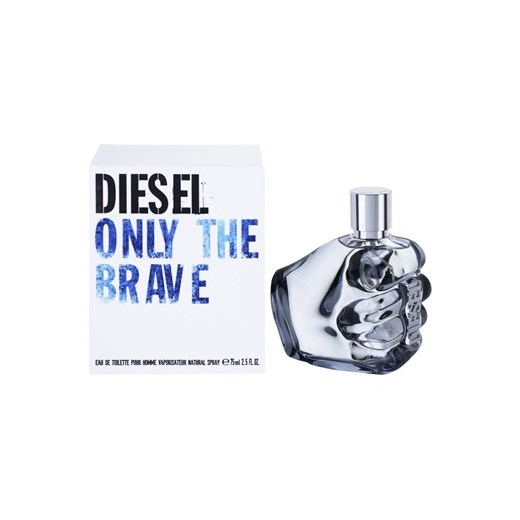 Diesel Only The Brave woda toaletowa dla mężczyzn 75 ml  + do każdego zamówienia upominek. iperfumy-pl niebieski męskie