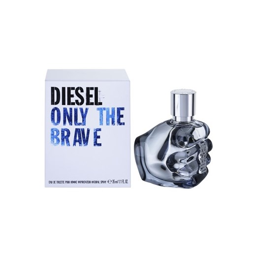 Diesel Only The Brave woda toaletowa dla mężczyzn 35 ml  + do każdego zamówienia upominek. iperfumy-pl fioletowy męskie
