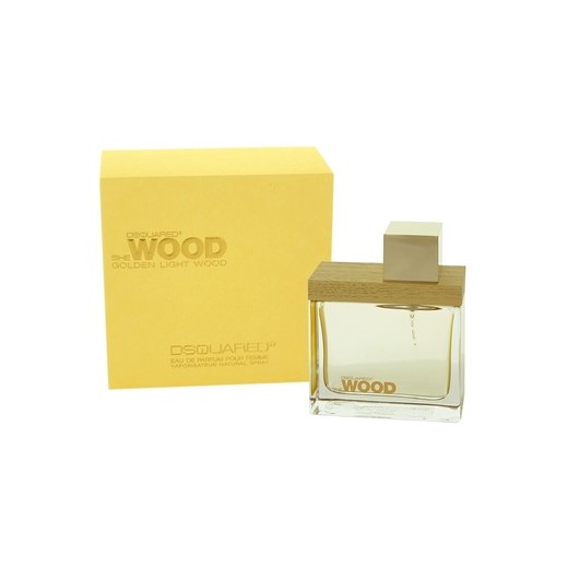 Dsquared2 Golden Light Wood woda perfumowana dla kobiet 30 ml  + do każdego zamówienia upominek. iperfumy-pl zolty damskie