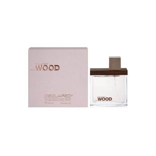 Dsquared2 She Wood woda perfumowana dla kobiet 100 ml  + do każdego zamówienia upominek. iperfumy-pl szary damskie