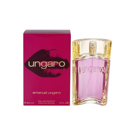 Emanuel Ungaro Ungaro Love Kiss woda perfumowana dla kobiet 90 ml  + do każdego zamówienia upominek. iperfumy-pl rozowy łatki