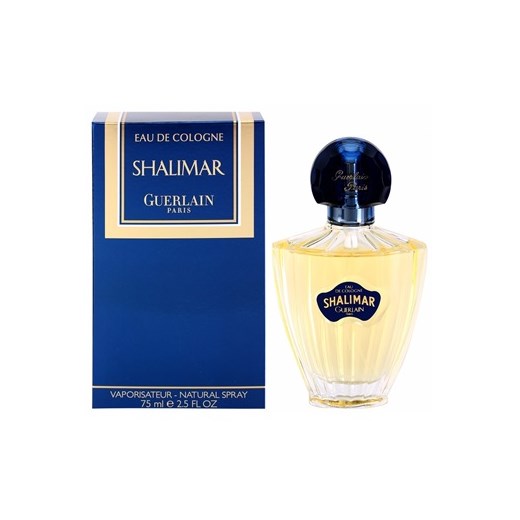 Guerlain Shalimar woda kolońska dla kobiet 75 ml  + do każdego zamówienia upominek. iperfumy-pl niebieski damskie
