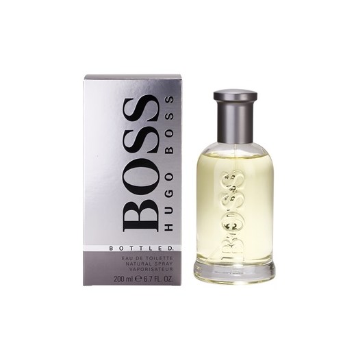Hugo Boss Boss No.6 Bottled woda toaletowa dla mężczyzn 200 ml  + do każdego zamówienia upominek. iperfumy-pl zolty męskie