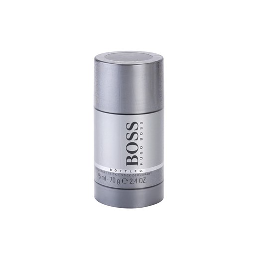 Hugo Boss Boss No.6 Bottled dezodorant w sztyfcie dla mężczyzn 75 ml  + do każdego zamówienia upominek. iperfumy-pl szary luźny