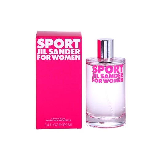 Jil Sander Sport Woman woda toaletowa dla kobiet 100 ml  + do każdego zamówienia upominek. iperfumy-pl rozowy damskie