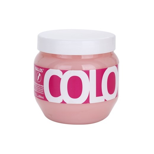 Kallos Color maseczka  do włosów farbowanych (Hair Mask) 800 ml + do każdego zamówienia upominek. iperfumy-pl bezowy 