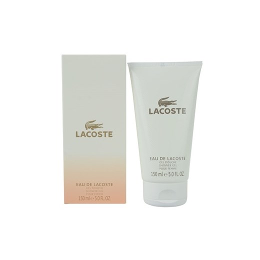 Lacoste Eau de Lacoste pour Femme żel pod prysznic dla kobiet 150 ml  + do każdego zamówienia upominek. iperfumy-pl zielony damskie