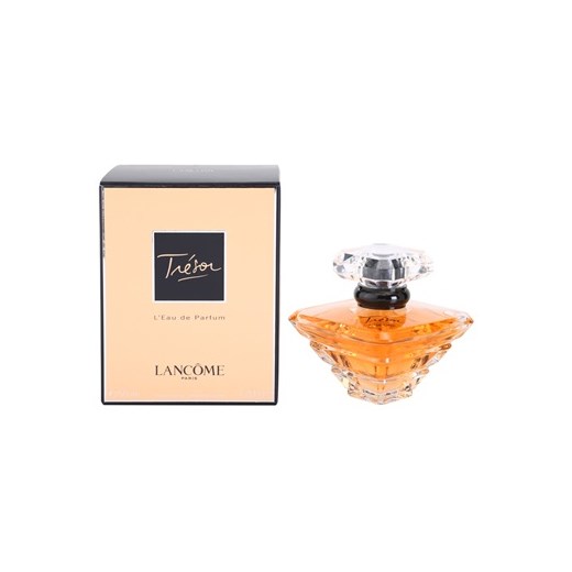 Lancome Tresor woda perfumowana dla kobiet 50 ml  + do każdego zamówienia upominek. iperfumy-pl zolty łatki
