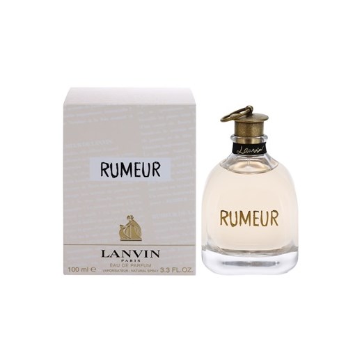 Lanvin Rumeur woda perfumowana dla kobiet 100 ml  + do każdego zamówienia upominek. iperfumy-pl szary damskie