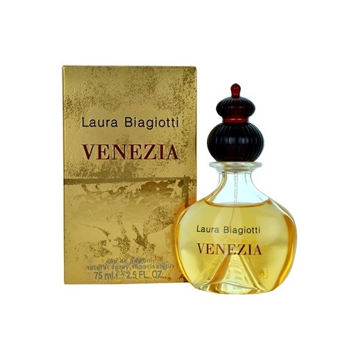 Laura Biagiotti Venezia woda perfumowana dla kobiet 75 ml  + do każdego zamówienia upominek. iperfumy-pl zielony łatki