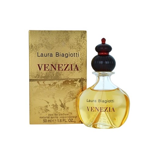 Laura Biagiotti Venezia woda perfumowana dla kobiet 50 ml  + do każdego zamówienia upominek. iperfumy-pl brazowy łatki