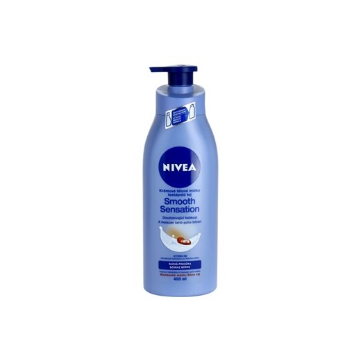 Nivea Smooth nawilżające mleczko do ciała do skóry suchej (Body Milk) 400 ml + do każdego zamówienia upominek. iperfumy-pl fioletowy skóra