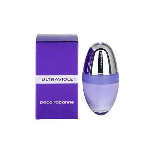 Paco Rabanne Ultraviolet woda perfumowana dla kobiet 30 ml  + do każdego zamówienia upominek. iperfumy-pl niebieski damskie