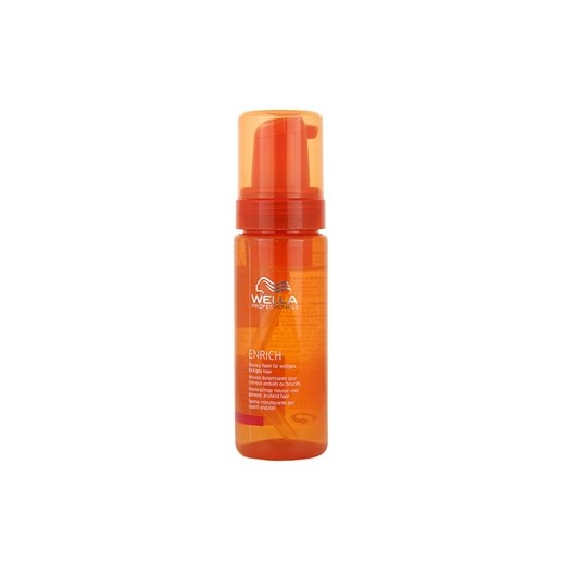 Wella Professionals Enrich pianka do włosów do włosów kręconych (Bouncy Foam) 150 ml + do każdego zamówienia upominek. iperfumy-pl pomaranczowy 