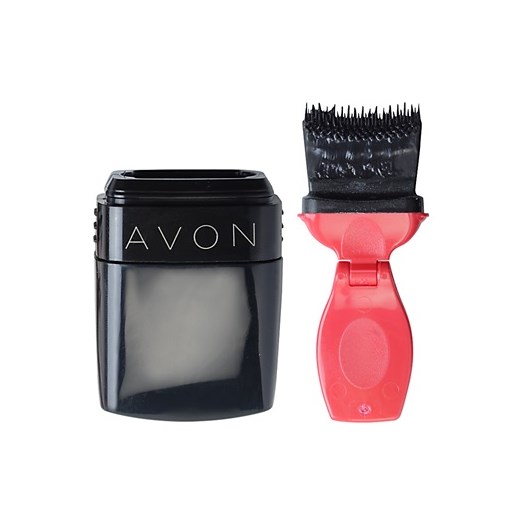 Avon Mega Effects tusz do rzęs zwiększający objętość odcień Blackest Black 9 ml + do każdego zamówienia upominek. iperfumy-pl rozowy