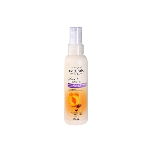Avon Naturals Hair Care spray do włosów dla łatwego rozczesywania włosów morela i masło shea (Detangling Spray) 150 ml + do każdego zamówienia upominek. iperfumy-pl bezowy 